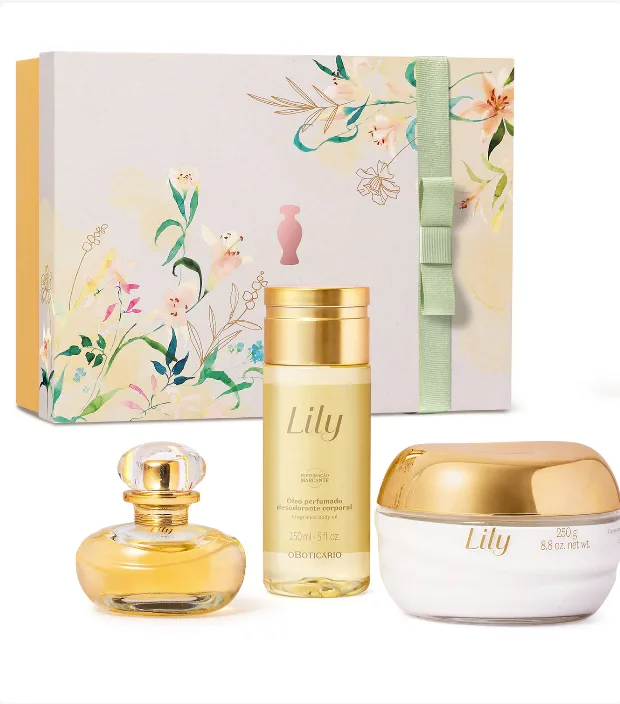 Kit Presente Dia das Mães Lily (3 itens)