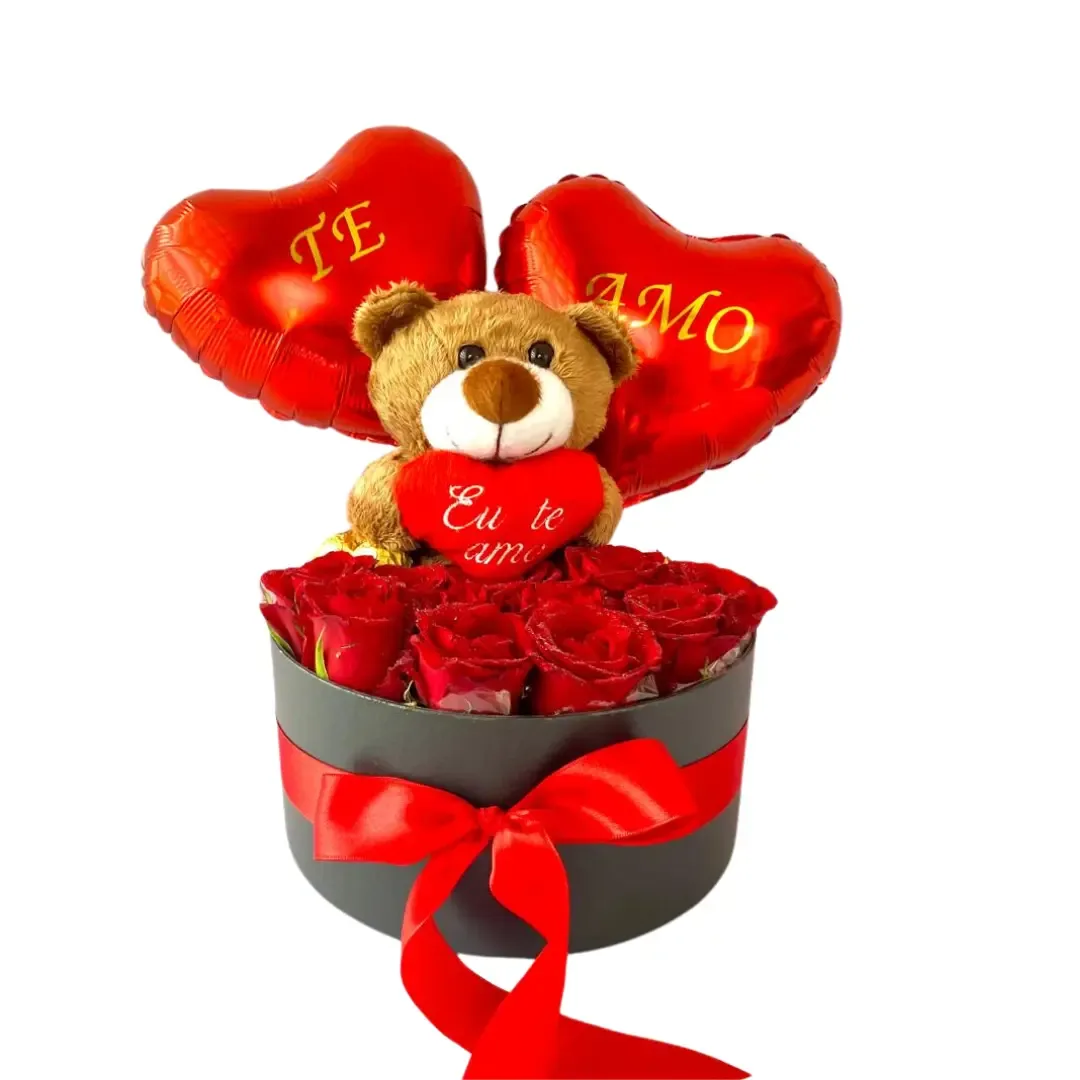 Box de Rosas Te Amo