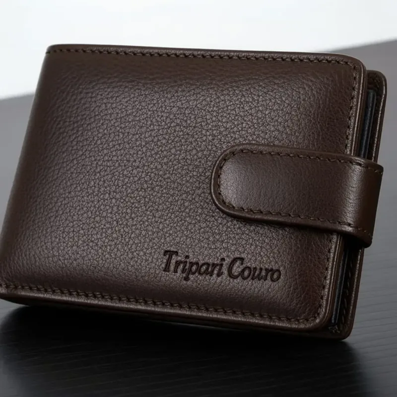 Carteira Couro Masculina Couro Legitimo Premium Super Macia