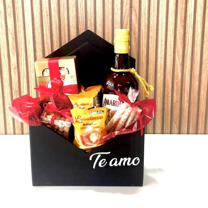 Caixa amor e amarula