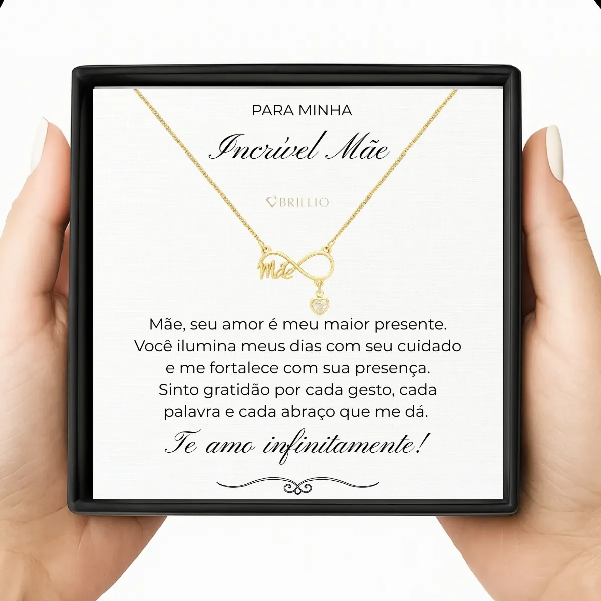 Colar Infinito Amor de Mãe