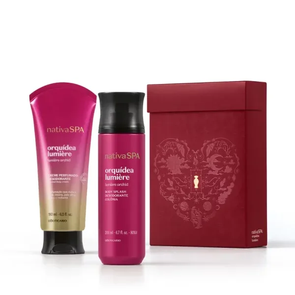 Kit Nativa SPA Orquidea Lumière Presente Dia Dos Namorados 2026 (2 itens)