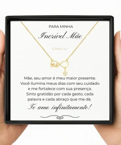 Colar Infinito Amor de Mãe