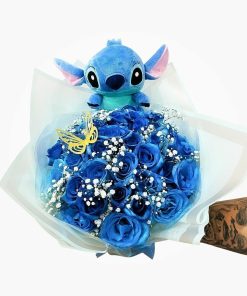 Buquê Encantador - Ohana Azul Stitch