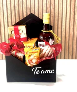 Caixa amor e amarula