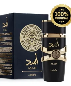 Perfume Lattafa Asad 100ml Eau De Parfum Original Árabe Original Com Nota Fiscal E Selo Original Lataffa