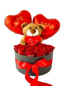 Box de Rosas Te Amo
